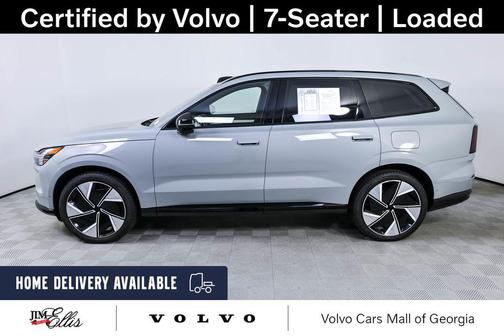 Vapour Grey Metallic 2025 Volvo EX90 Ultra, Twin Motor Performance, Fully electric, 7 Seats