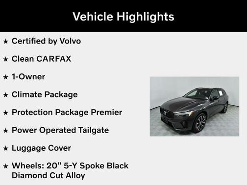 2023 Volvo XC60 Plus Dark Theme