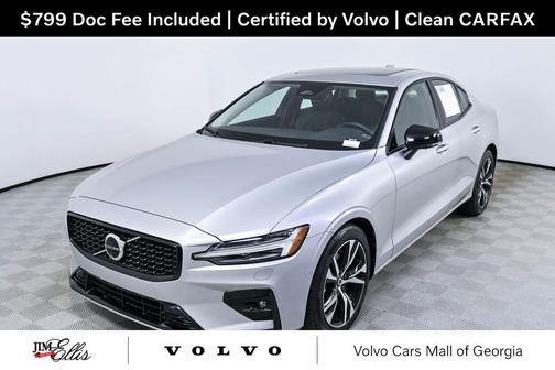 Silver Dawn Metallic 2025 Volvo S60 B5 Plus