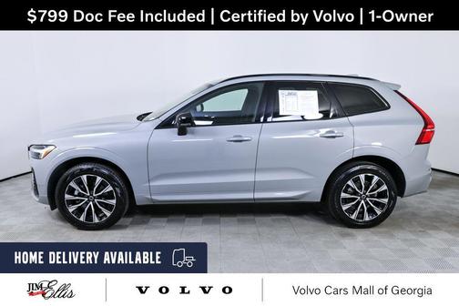 Vapour Grey Metallic 2025 Volvo XC60 B5 Core