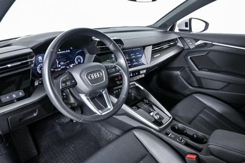 Glacier White Metallic 2022 Audi A3 Prestige