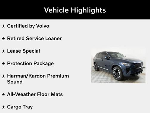 2026 Volvo XC90 Plus, B6 AWD Gas (mild hybrid), Gasoline, Bright, 7 Seats