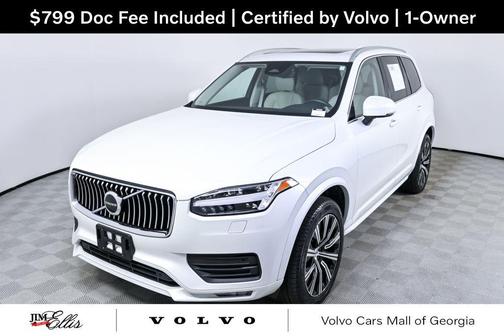 Crystal White Metallic 2023 Volvo XC90 B5 Core