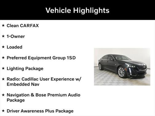 2020 Cadillac CT5 Premium Luxury RWD