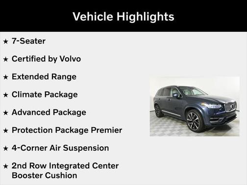 2022 Volvo XC90 Recharge Plug-In Hybrid T8 Inscription 6 Passenger