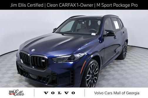 Tanzanite Blue II Metallic 2024 BMW X5 M60i