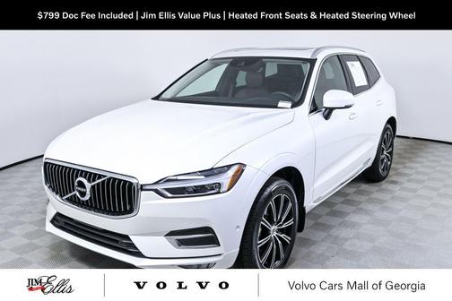 Crystal White Pearl 2019 Volvo XC60 T5 Inscription