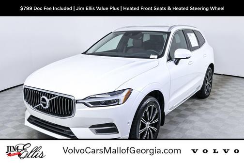 Crystal White Pearl 2019 Volvo XC60 T5 Inscription