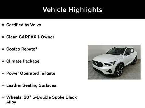 2024 Volvo XC40 B5 Plus Dark Theme
