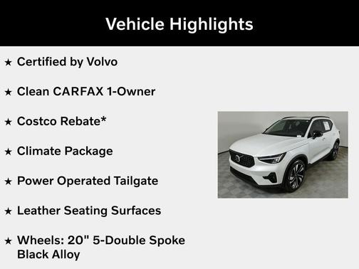 2024 Volvo XC40 B5 Plus Dark Theme