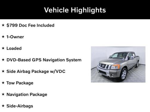 Desert Stone 2008 Nissan Titan LE Crew Cab