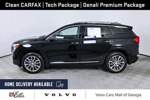 Ebony Twilight Metallic 2022 GMC Terrain Denali