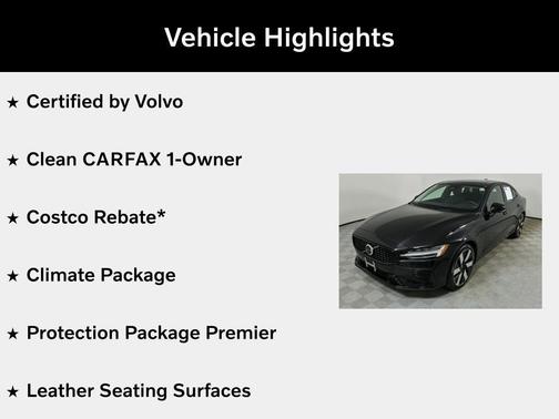 2025 Volvo S60 Plug-In Hybrid T8 Ultra