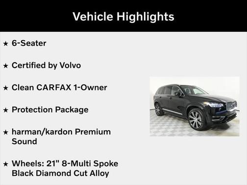 2023 Volvo XC90 Recharge Plug-In Hybrid T8 Plus 6-Seater