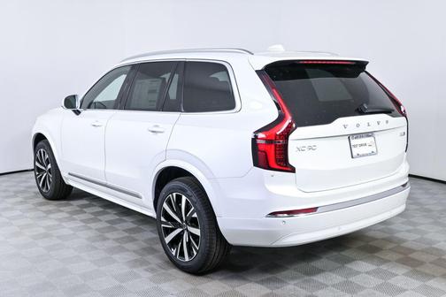 Crystal White Pearl 2026 Volvo XC90 Core, B5 AWD Gas (mild hybrid), Gasoline, Bright, 7 Seats