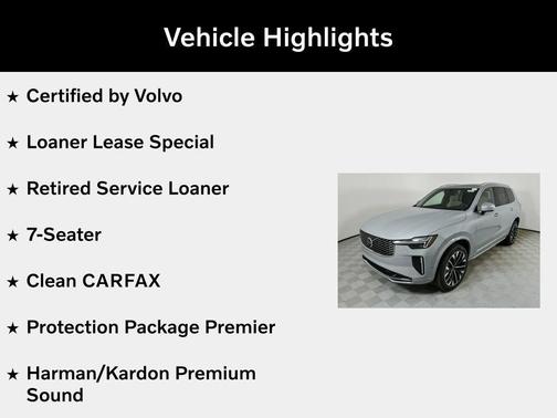 Vapour Grey Metallic 2026 Volvo XC90 Plus, B6 AWD Gas (mild hybrid), Gasoline, Bright, 7 Seats