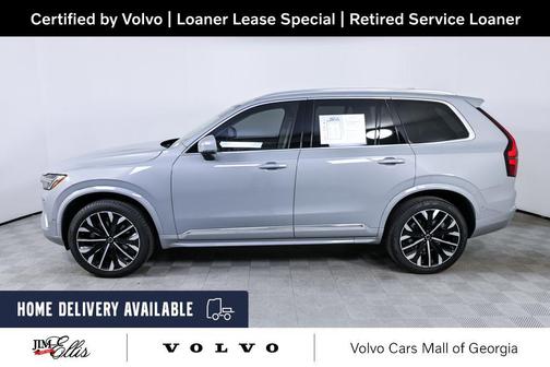 Vapour Grey Metallic 2026 Volvo XC90 Ultra, B6 AWD Gas (mild hybrid), Gasoline, Bright, 7 Seats