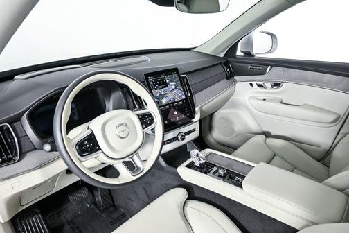 Vapour Grey Metallic 2026 Volvo XC90 Ultra, B6 AWD Gas (mild hybrid), Gasoline, Bright, 7 Seats