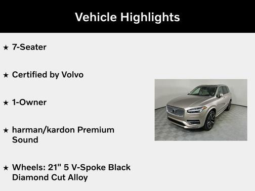 2024 Volvo XC90 B6 Plus Bright Theme 7-Seater