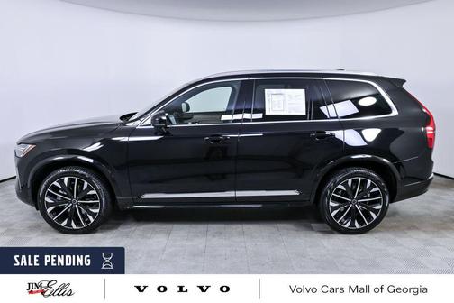 Onyx Black Metallic 2025 Volvo XC90 B6 Plus 7-Seater
