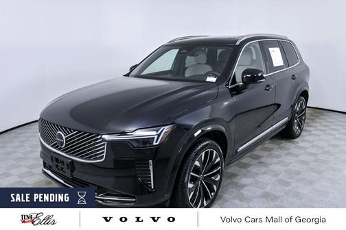 Onyx Black Metallic 2025 Volvo XC90 B6 Plus 7-Seater