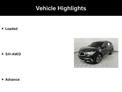 2017 Acura MDX 3.5L w/Advance Package
