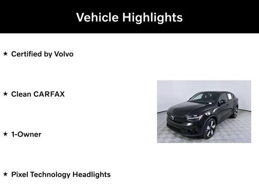 2023 Volvo C40 Recharge Pure Electric Twin Ultimate