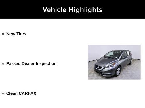 2017 Nissan Versa Note SV