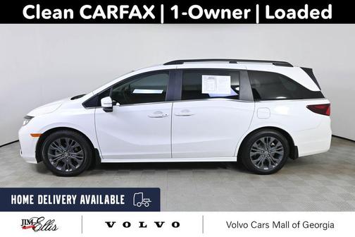 Platinum White Pearl 2025 Honda Odyssey Touring