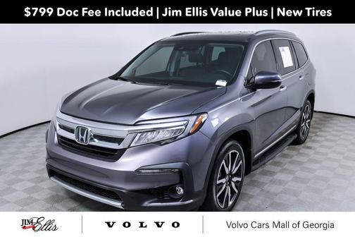 Modern Steel Metallic 2021 Honda Pilot Touring 8-Passenger