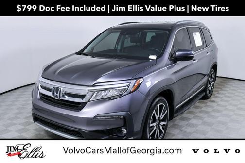 Modern Steel Metallic 2021 Honda Pilot Touring 8-Passenger