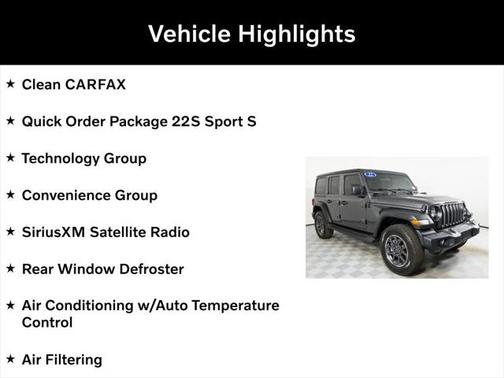 2022 Jeep Wrangler Unlimited Sport