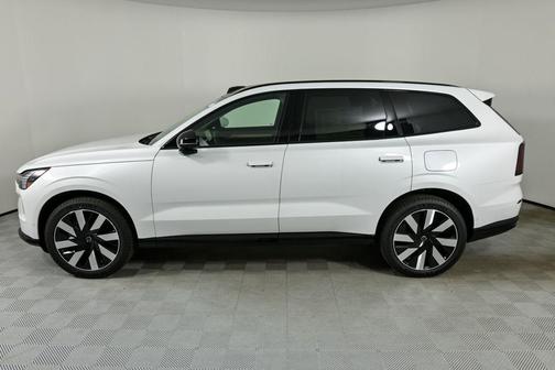 Crystal White Metallic 2025 Volvo EX90 Plus, Twin Motor Performance, Fully electric, 6 Seats