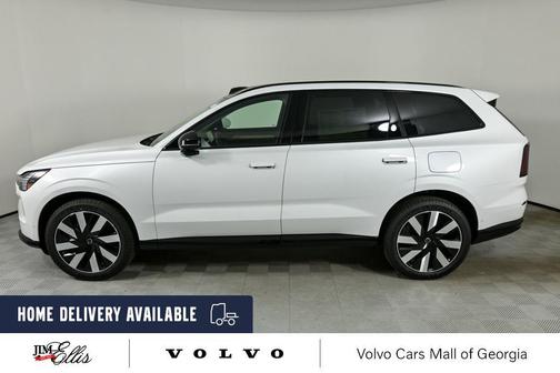 Crystal White Metallic 2025 Volvo EX90 Plus, Twin Motor Performance, Fully electric, 6 Seats