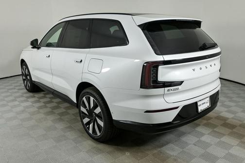 Crystal White Metallic 2025 Volvo EX90 Plus, Twin Motor Performance, Fully electric, 6 Seats