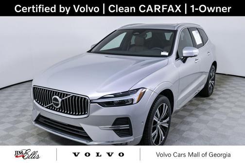 Silver Dawn Metallic 2023 Volvo XC60 B5 Plus Bright Theme