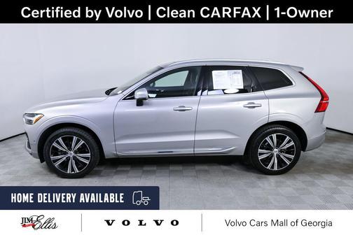 Silver Dawn Metallic 2023 Volvo XC60 B5 Plus Bright Theme