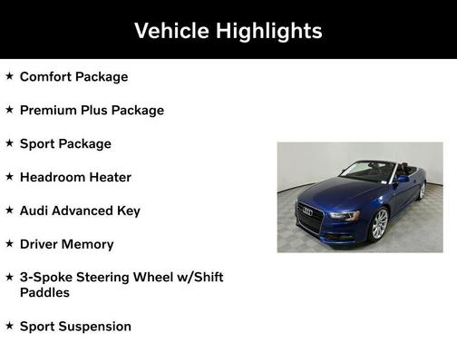 2016 Audi A5 2.0T Premium Plus