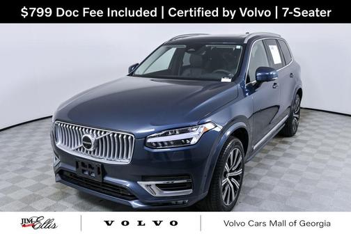 Denim Blue Metallic 2023 Volvo XC90 B6 Plus 7-Seater