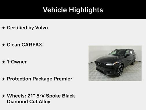 2023 Volvo XC90 Recharge Plug-In Hybrid T8 Ultimate Dark Theme 7-Seater