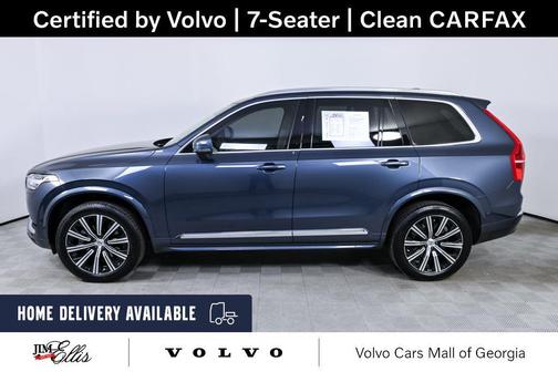 Denim Blue Metallic 2023 Volvo XC90 B6 Plus 7-Seater