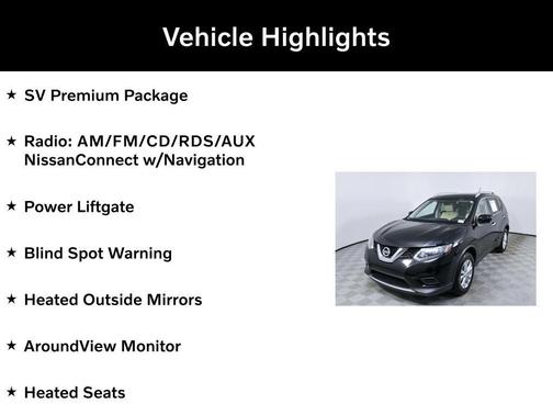 2016 Nissan Rogue SV