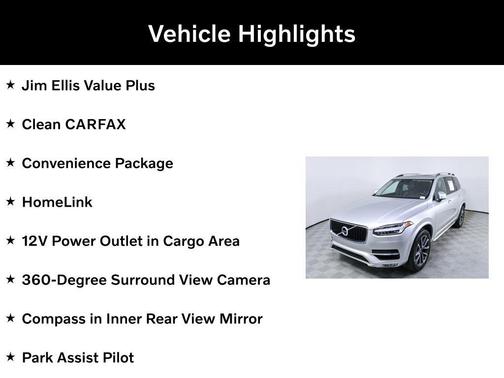 Bright Silver Metallic 2018 Volvo XC90 T6 Momentum