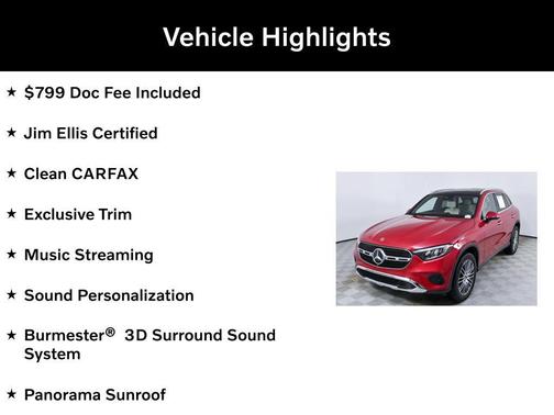 MANUFAKTUR Patagonia Red Metallic 2024 Mercedes-Benz GLC 300 4MATIC