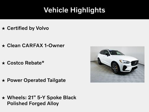 2024 Volvo XC60 Recharge Plug-In Hybrid T8 Polestar