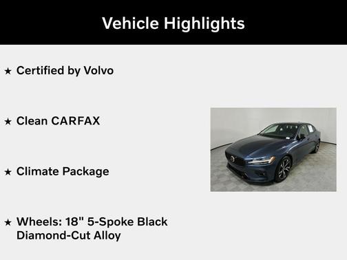 2024 Volvo S60 B5 Plus Dark Theme