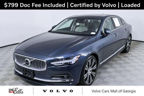 Denim Blue Metallic 2022 Volvo S90 B6 Inscription