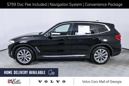 Jet Black 2019 BMW X3 sDrive30i
