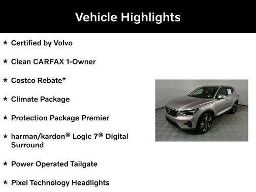 2024 Volvo XC40 B5 Plus Bright Theme