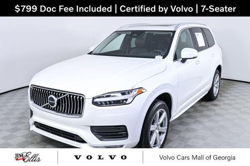 Crystal White Metallic 2023 Volvo XC90 B5 Core